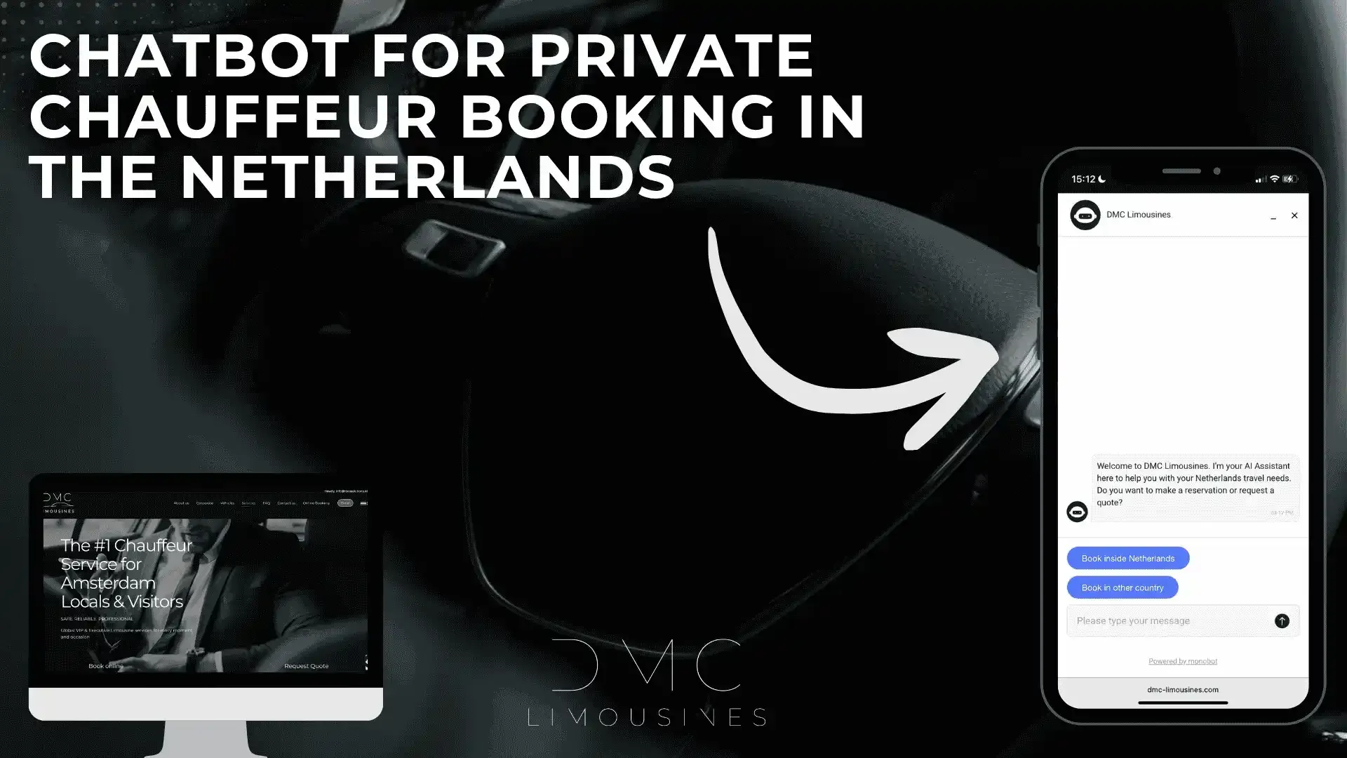 Chatbot for Private Chauffeur Booking in the Netherlands